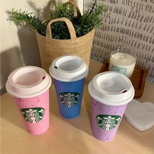 Starbucks color changing cups (authentic)